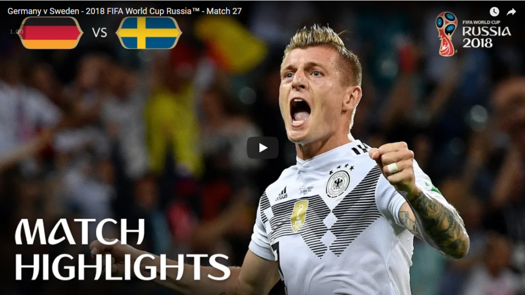 Resumen Alemania vs Suecia